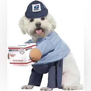 USPS Delivery Driver Dog & Cat Costume | size M 📬